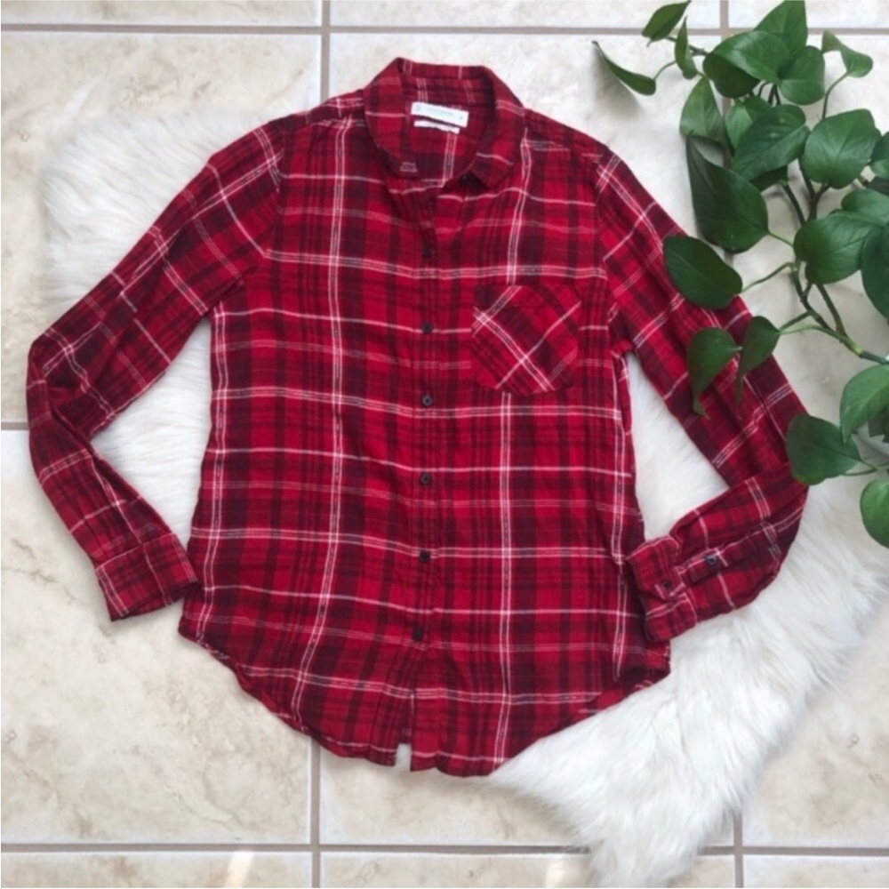 Lucky Brand Plaid Flannel Shirt